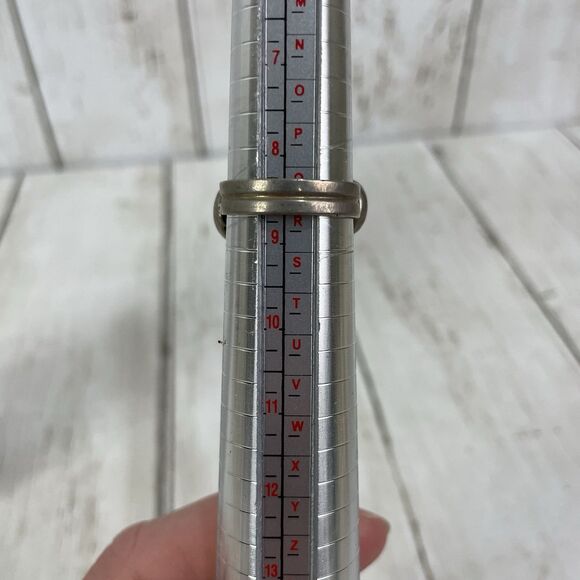 Vintage Painted Flower Adjustable Ring Gold Tone Filigree Oval Statement - Picture 8 of 8